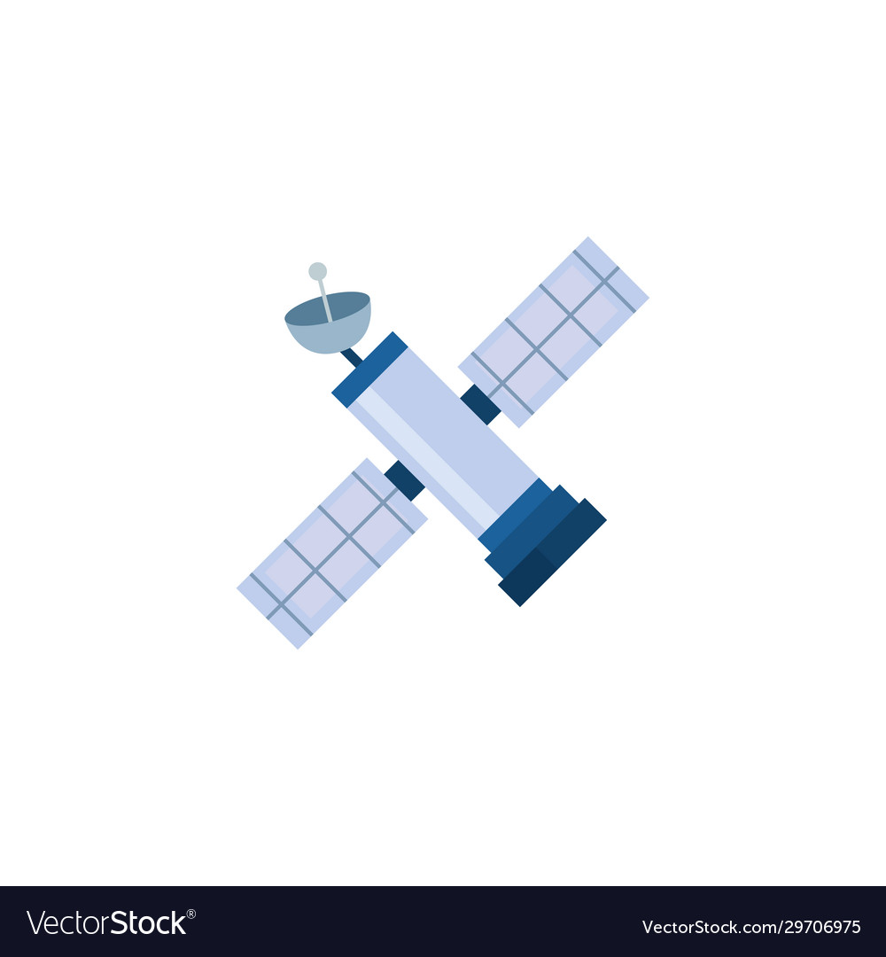 Isolated rocket fill style icon design