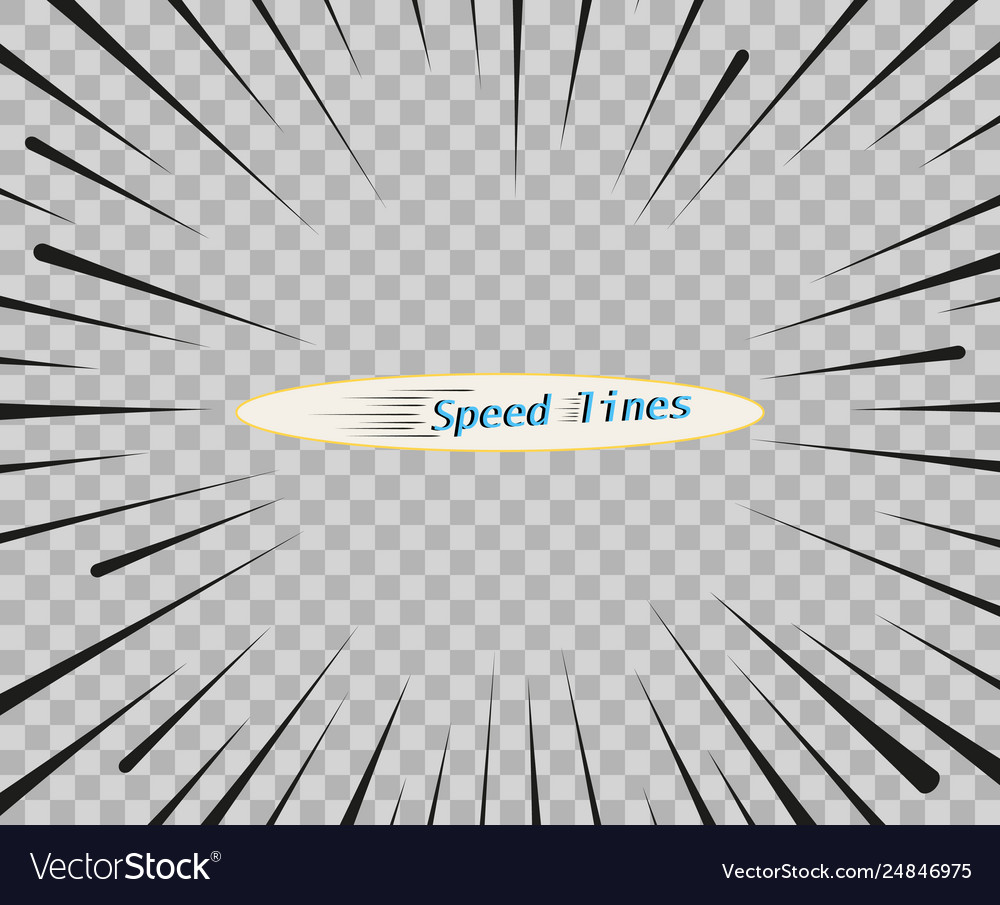 Line speed a simple radial isolated background