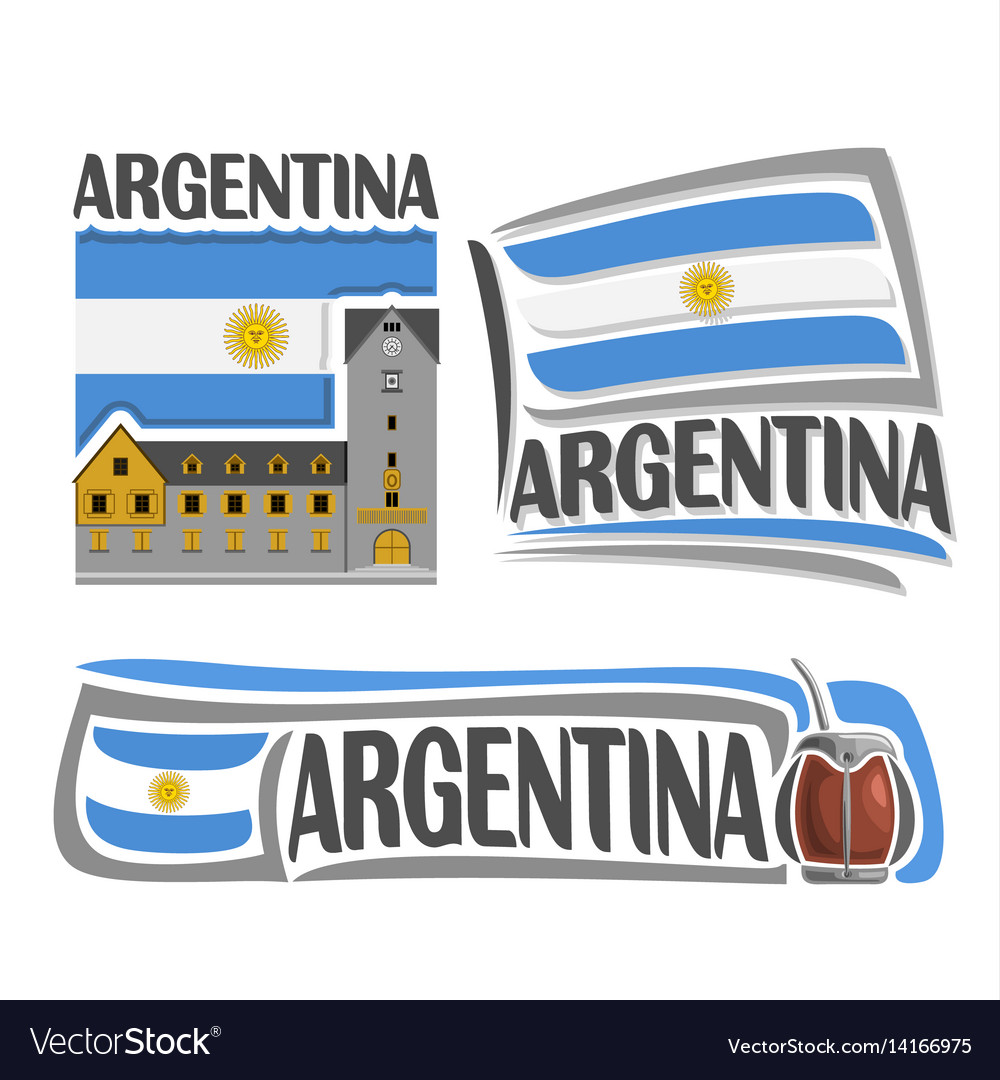 Logo for argentina Royalty Free Vector Image - VectorStock