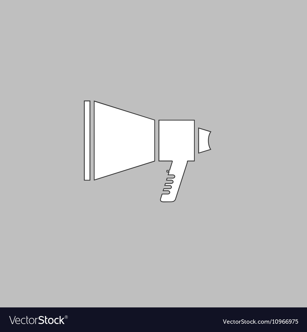 Loudspeaker computer symbol