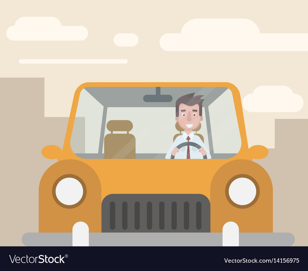 Manager Went To The Car Work Royalty Free Vector Image manager-went-to-the-car-work-royalty-free-vector-image