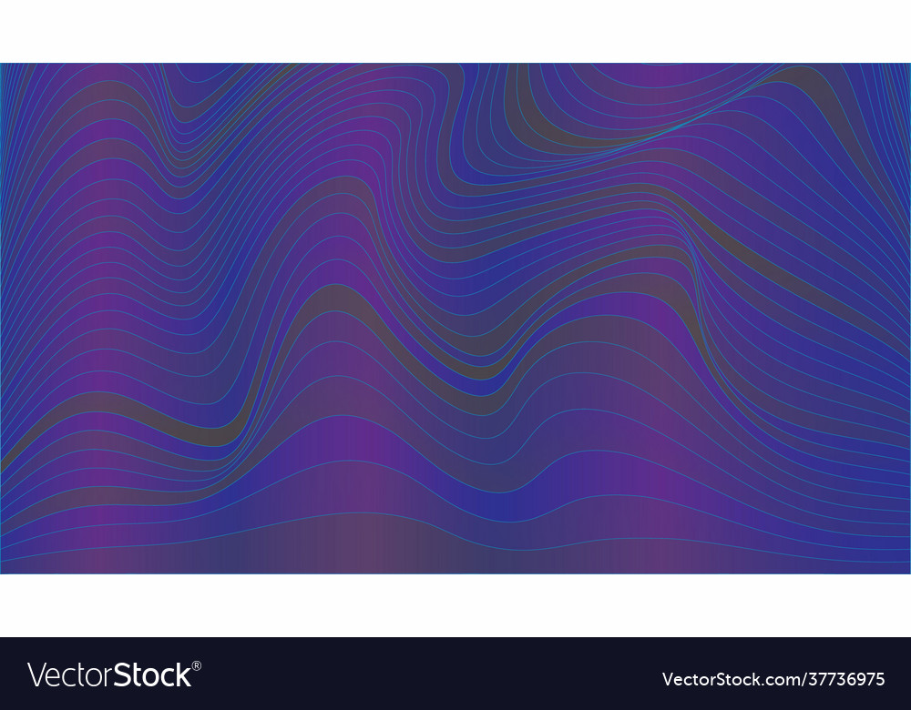 Modern wavy curve abstract presentation background