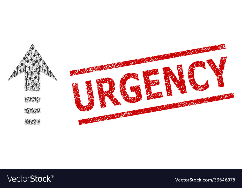 Send up recursion collage items vector image Send up recursion collage items