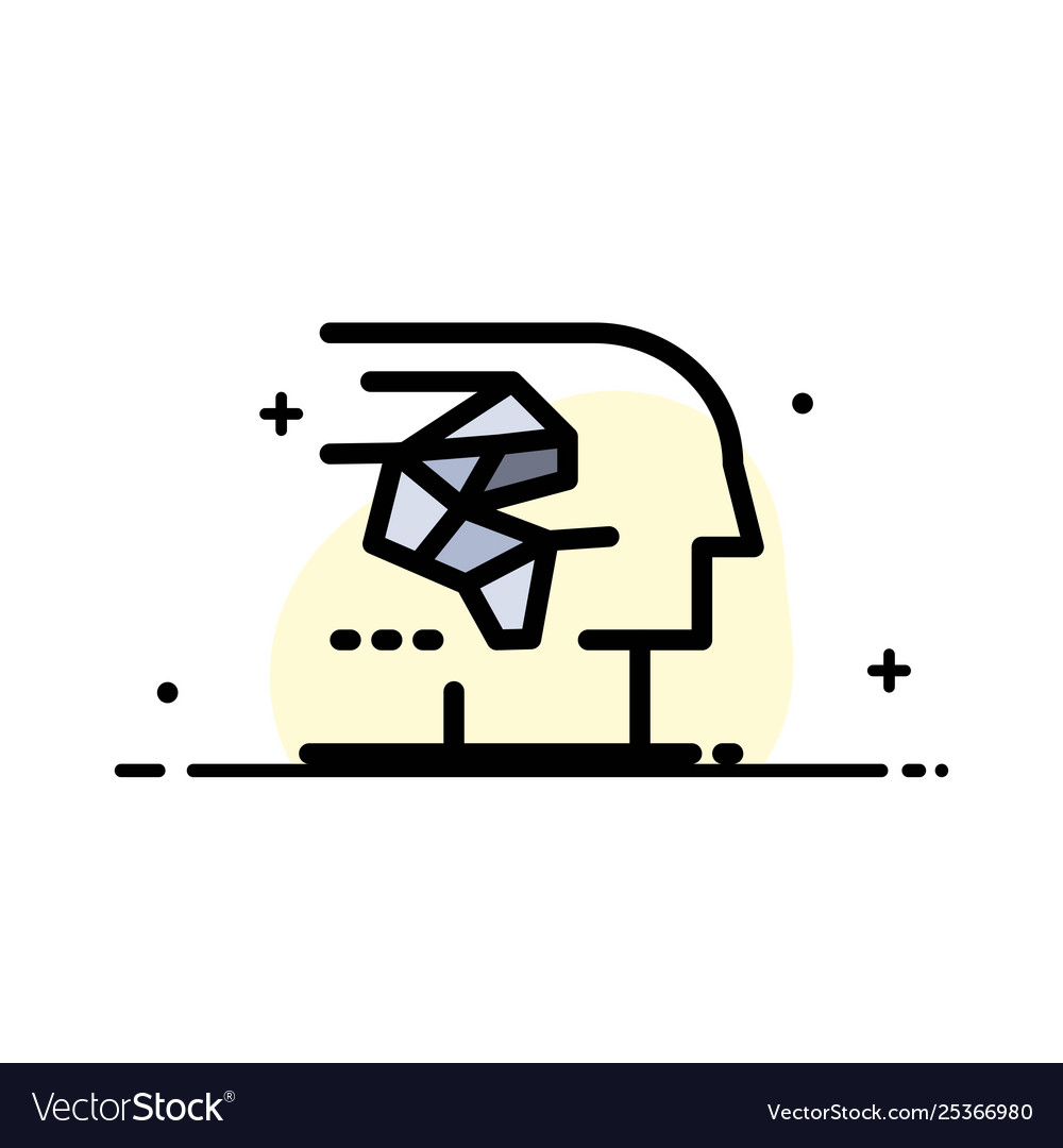 Android artificial brain human interface business vector image Android artificial brain human interface business