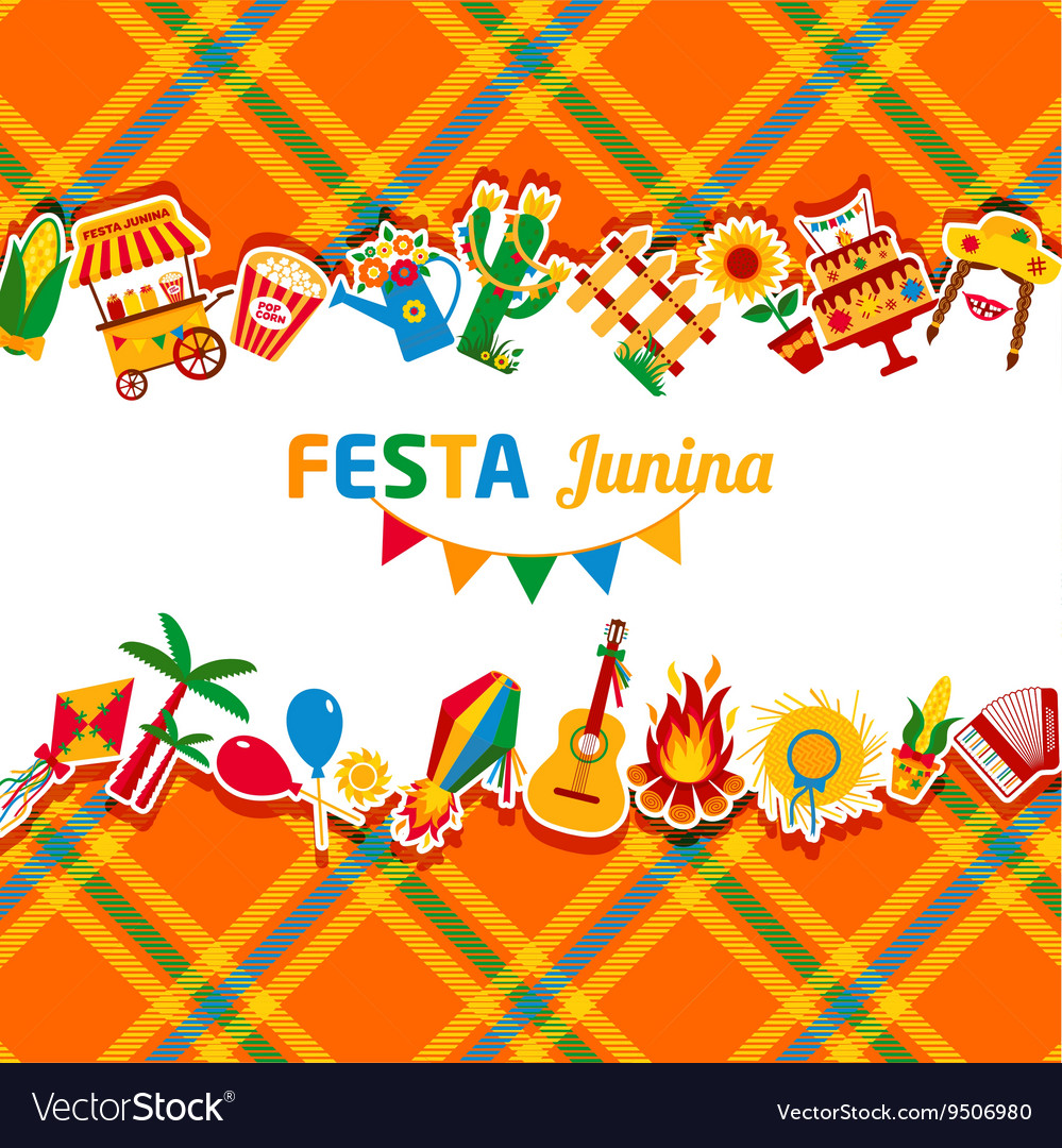 Festa junina village festival in latin america