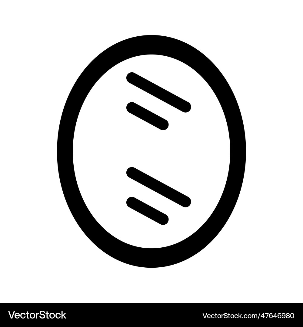 Mirror icon Royalty Free Vector Image - VectorStock