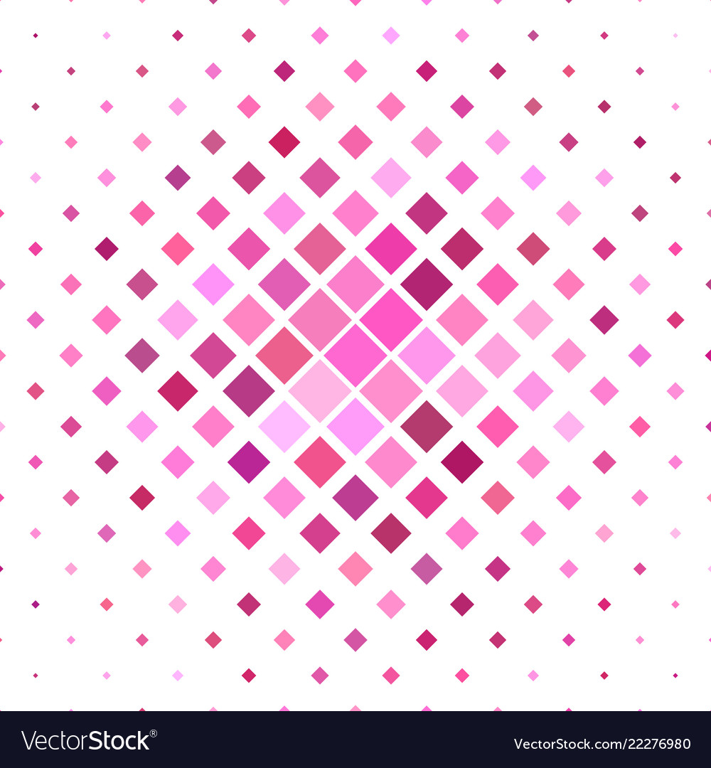 Pink diagonal square pattern background