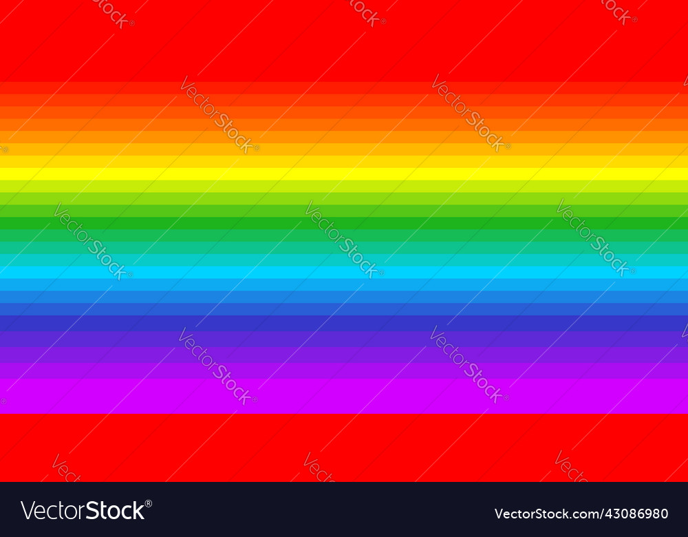 Rainbow graphic element shape vector image Rainbow graphic element shape