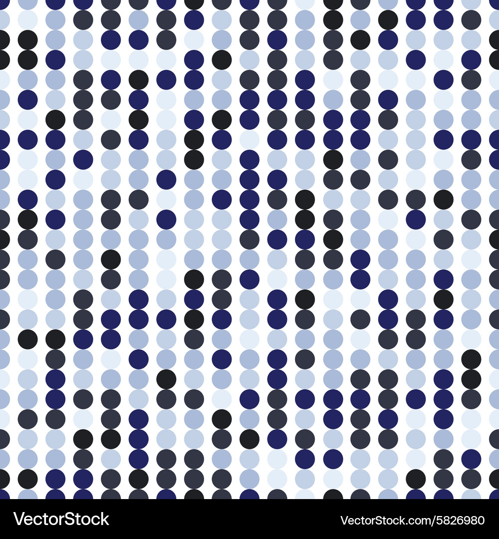 Seamless pattern circles Royalty Free Vector Image