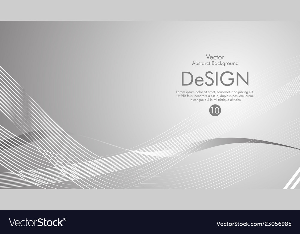 Abstract background color flow waved lines stock