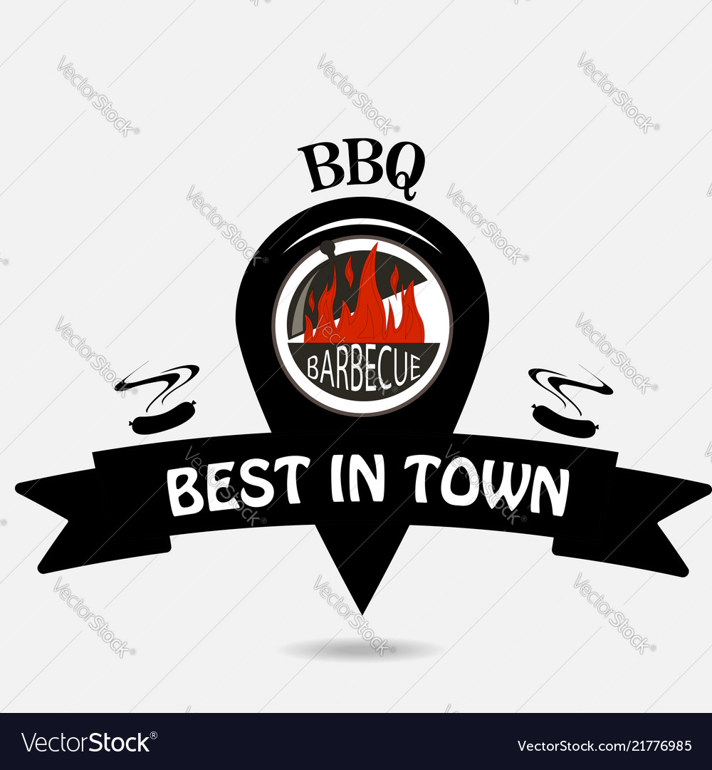 Barbecue Location Map Marker