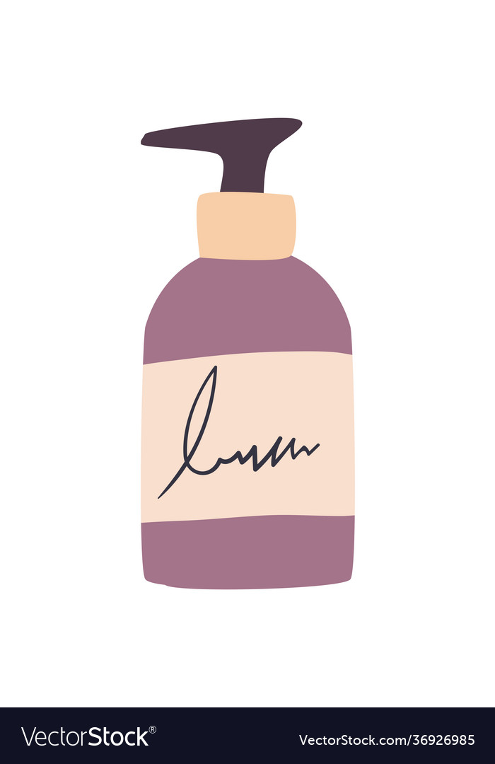 Cream dispenser isolated Royalty Free Vector Image