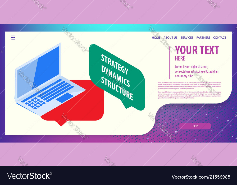 Data connection isometric technology
