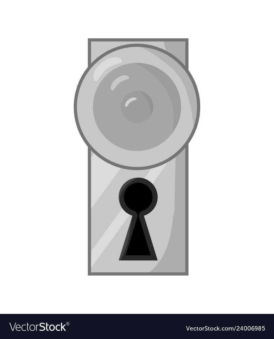 Dooe knob handle symbol icon design