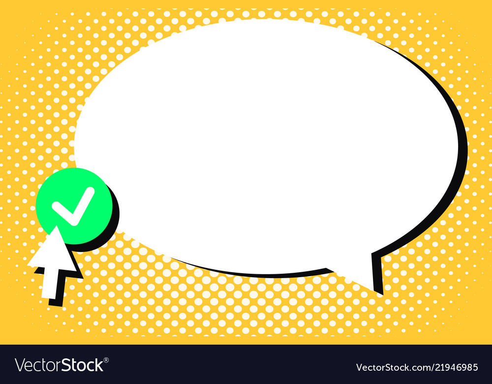 Flat design empty esp template vector image Flat design empty esp template