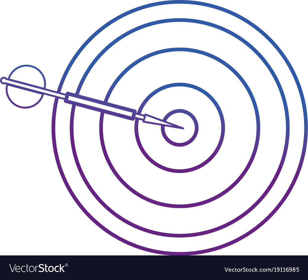 Isolated dartboard design