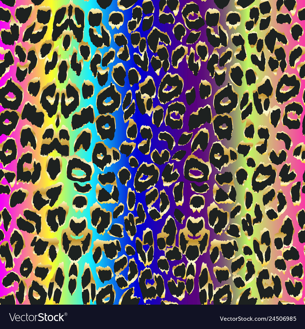 Leopard background seamless pattern