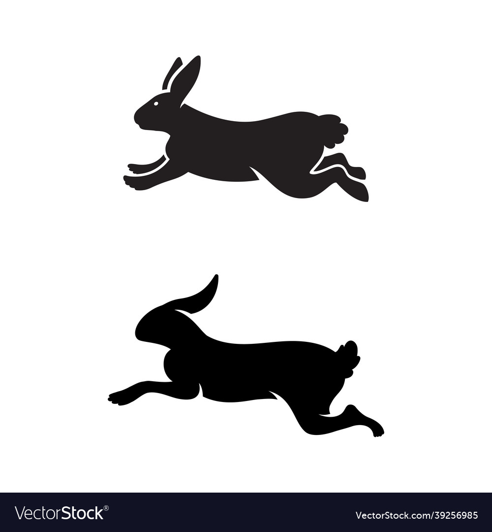 Rabbit icon template