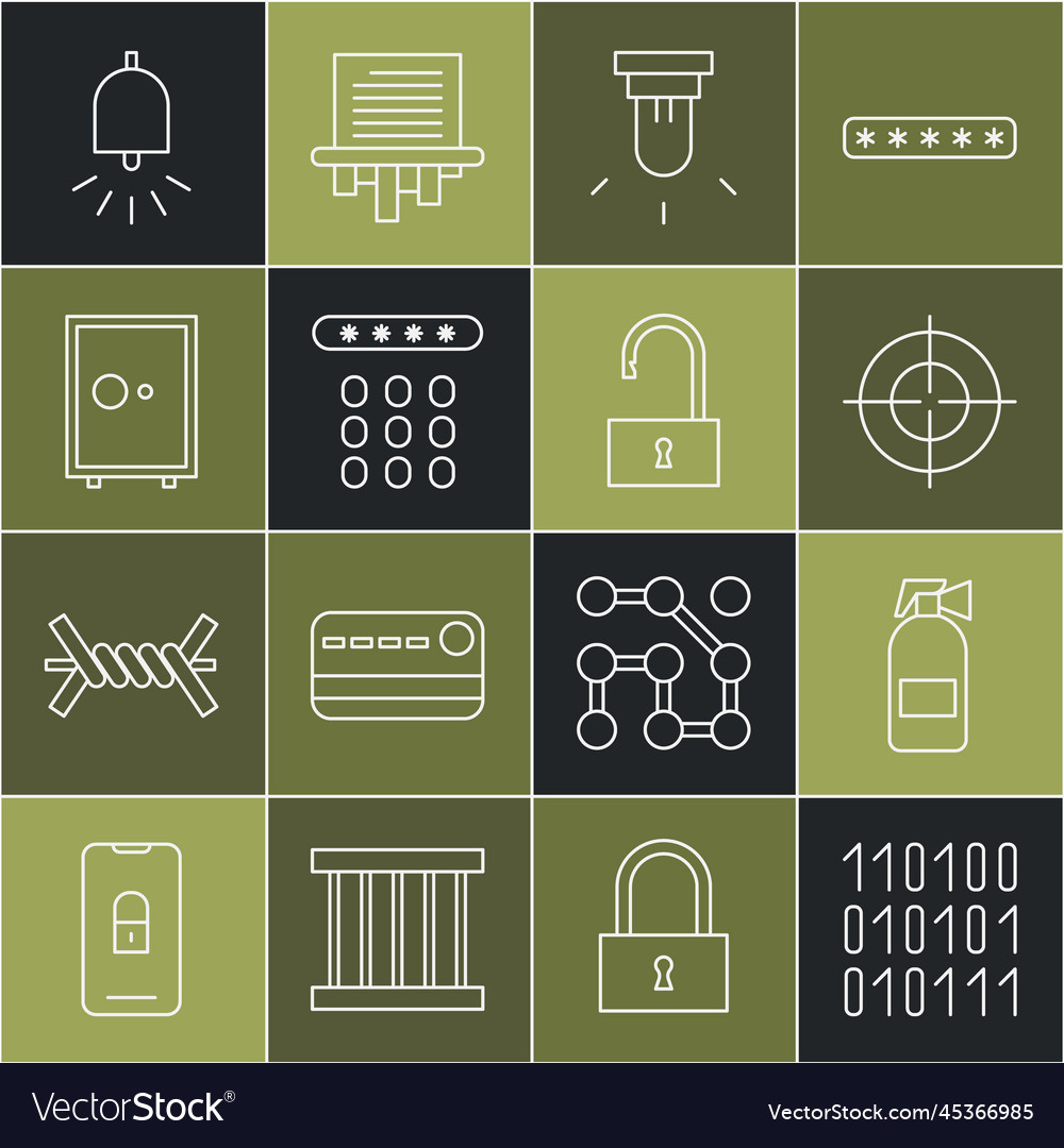 Zeile binäre Code Feuerlöscher Ziel setzen vector image Zeile binäre Code Feuerlöscher Ziel setzen