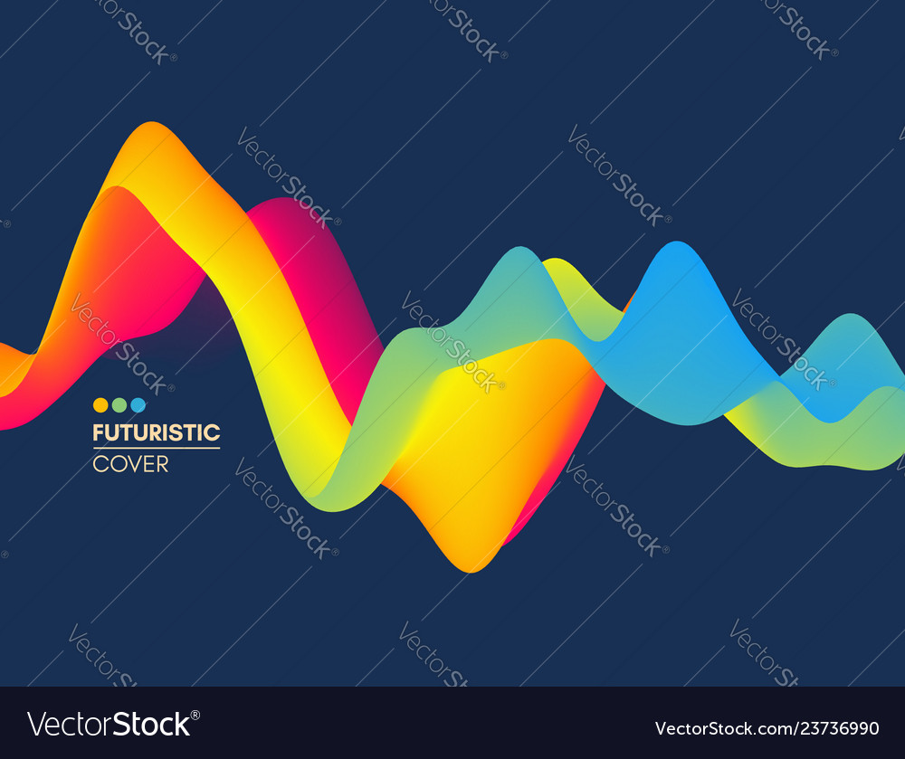 Colorful abstract background dynamic effect vector image Colorful abstract background dynamic effect