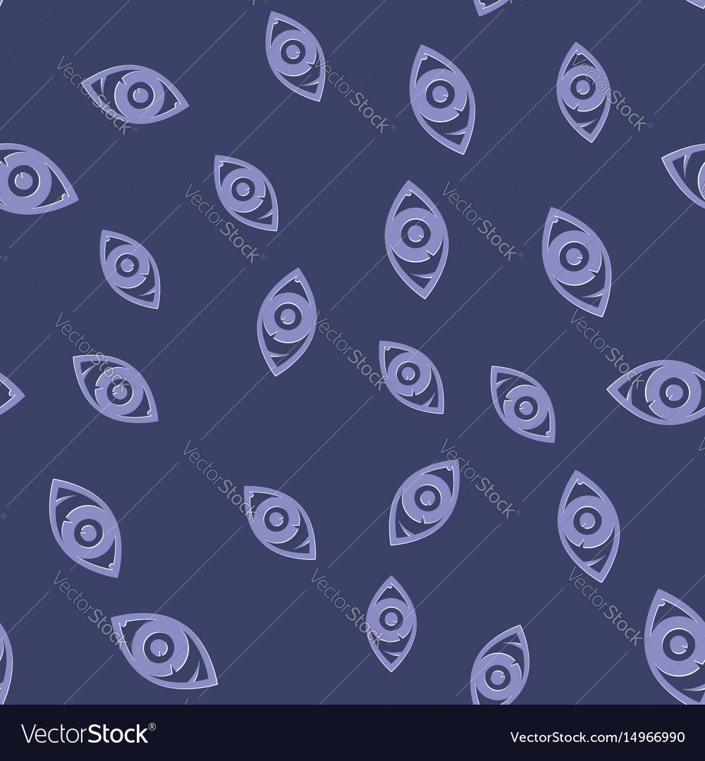 Eye icon seamless pattern