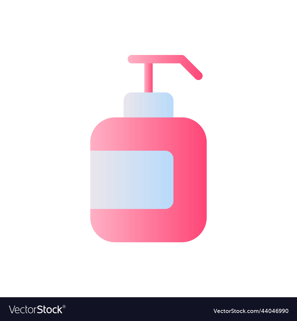 Hand sanitizer flat gradient two-color ui icon