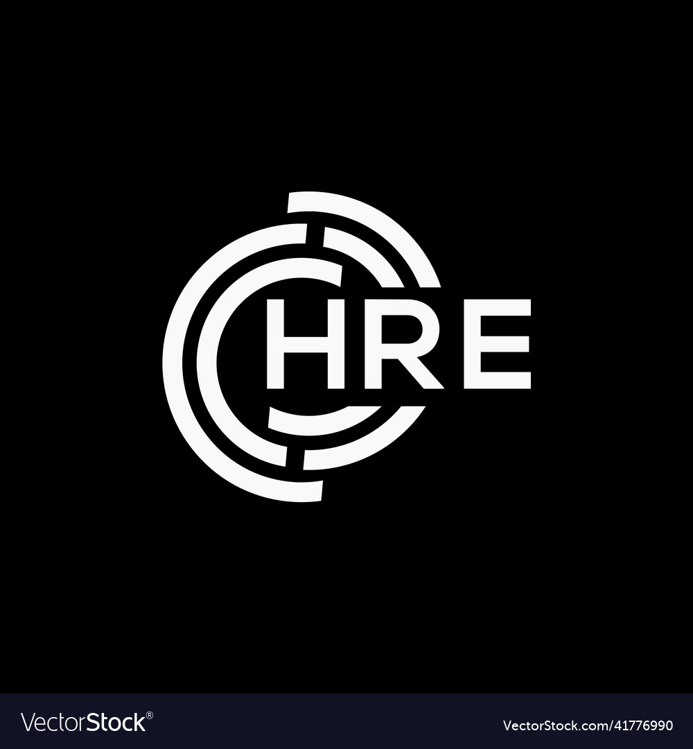 HRE Letter Logo - Minimalist Monogram