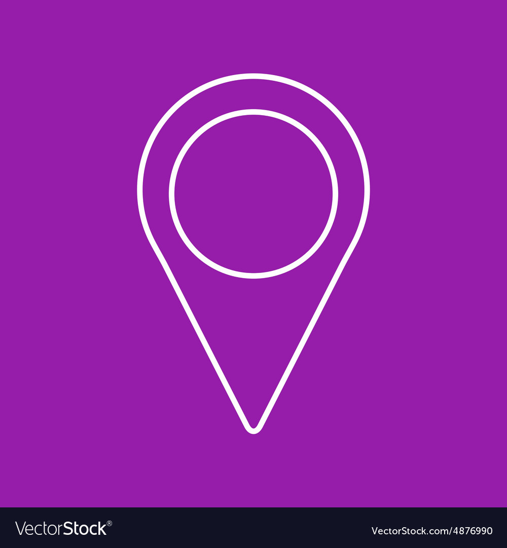 Navigation icon eps10