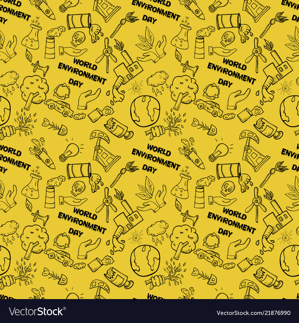 Seamless pattern 1 contour of elements for design