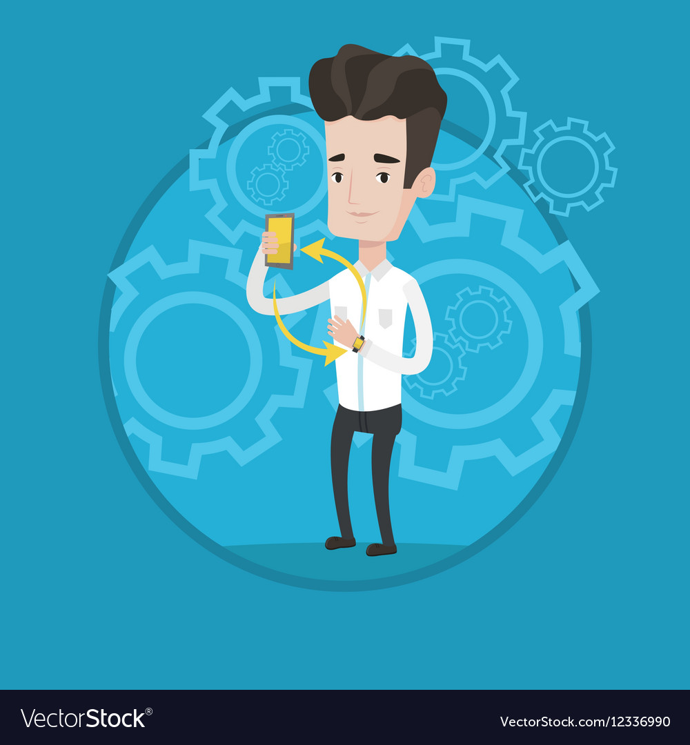 Synchronization between smartwatch and smartphone