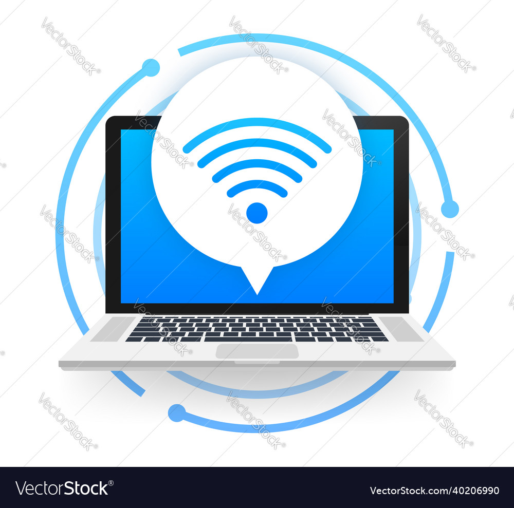 Wireless technology wifi internet connection