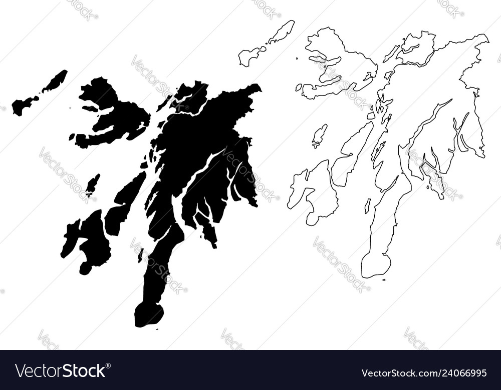 Argyll and bute map