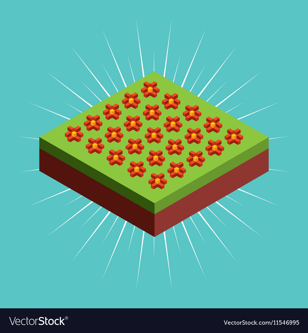 Farm fresh isometric icon