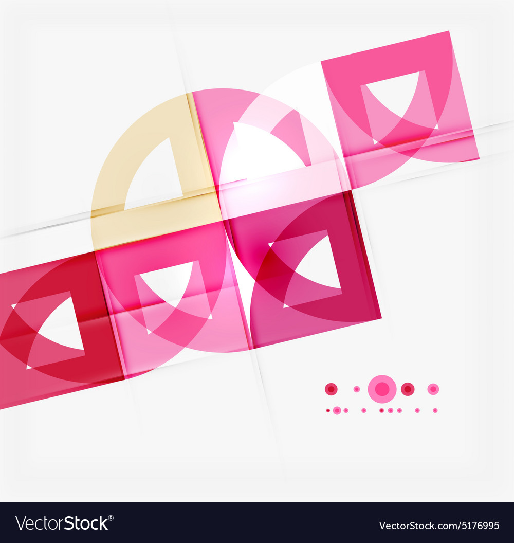 Semicircle triangle pattern