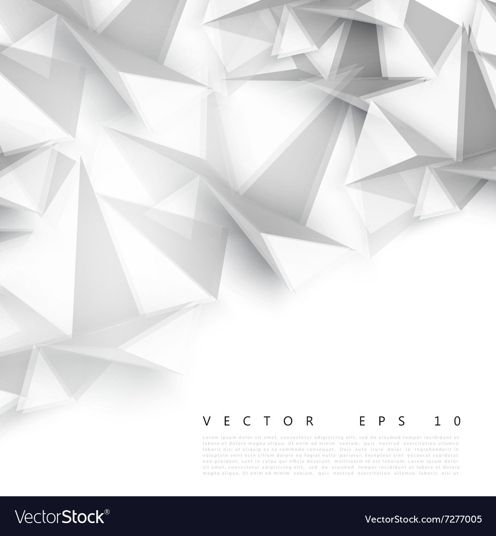 Abstract geometric shape from gray