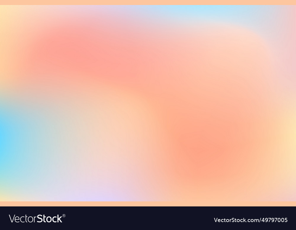 Gradient background with colored spots bright vector image Gradient background with colored spots bright