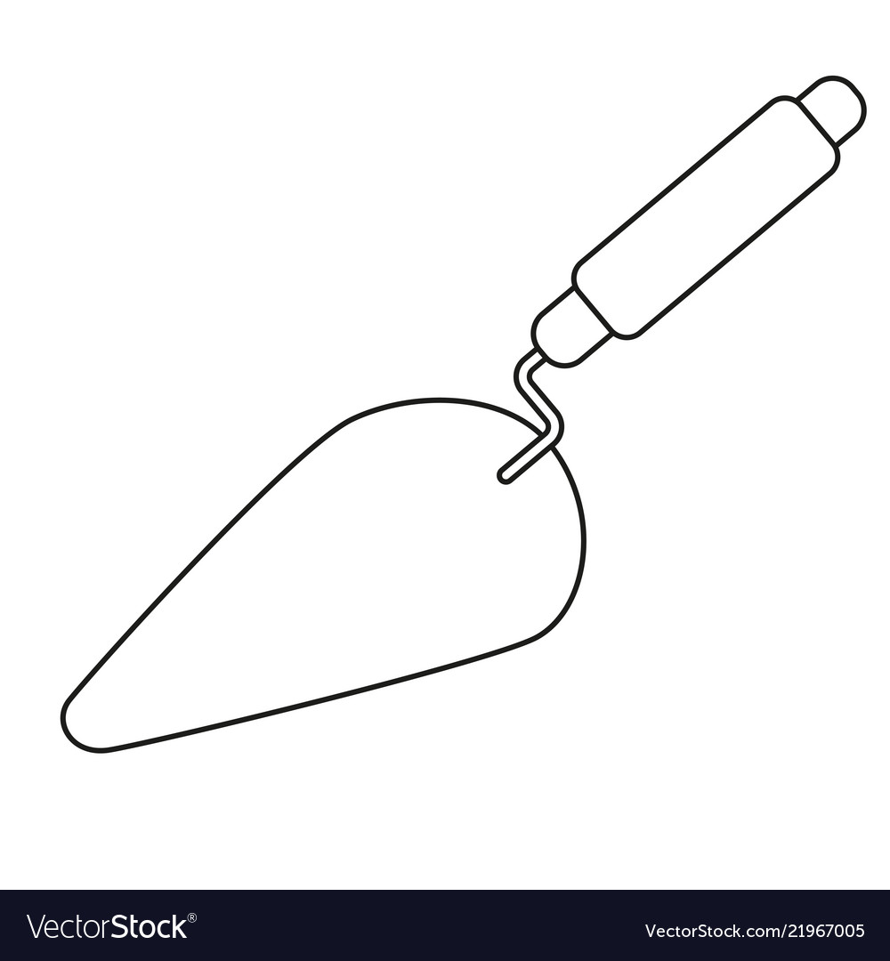 Cement Trowel Clip Art