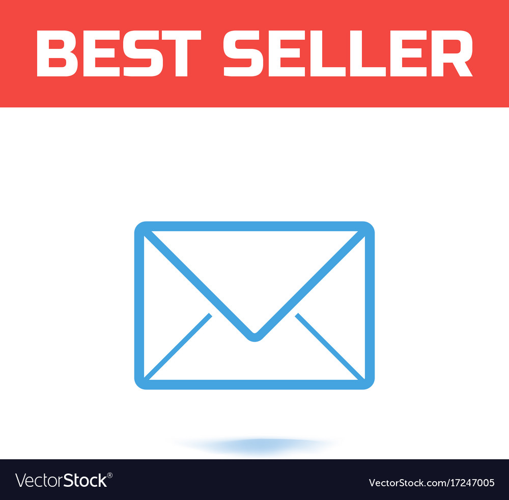 Mail icon the symbol for your web site design
