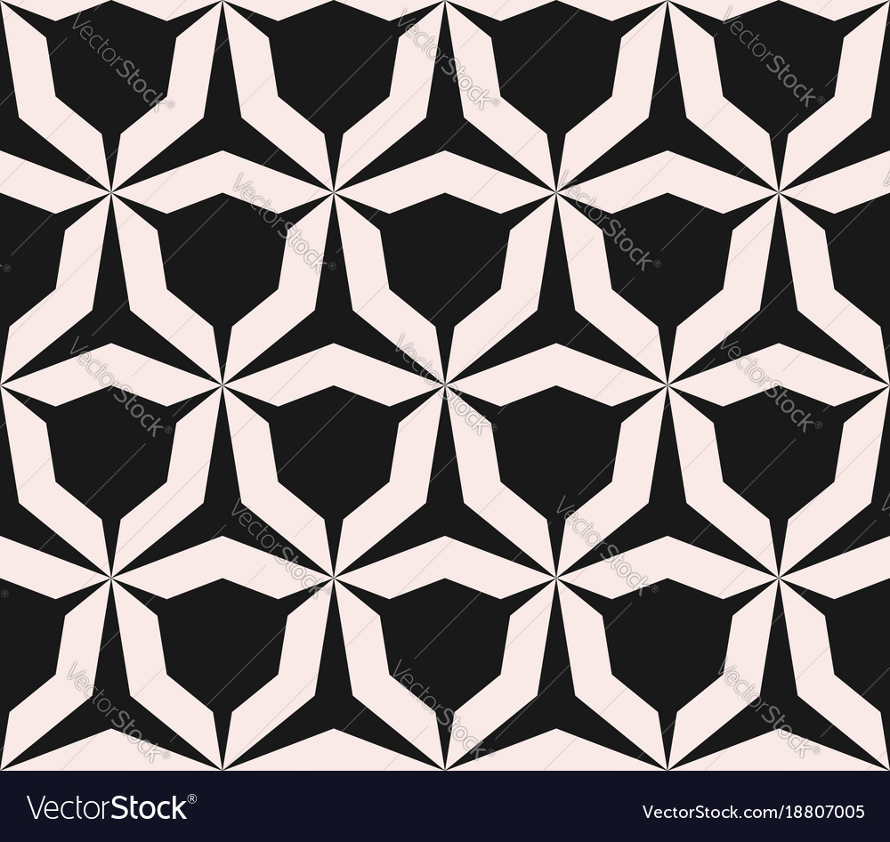 Seamless pattern with angular figures
