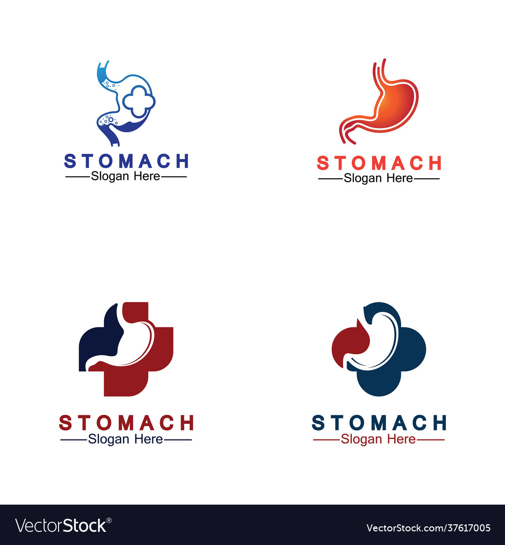 Stomach health logo design - creative