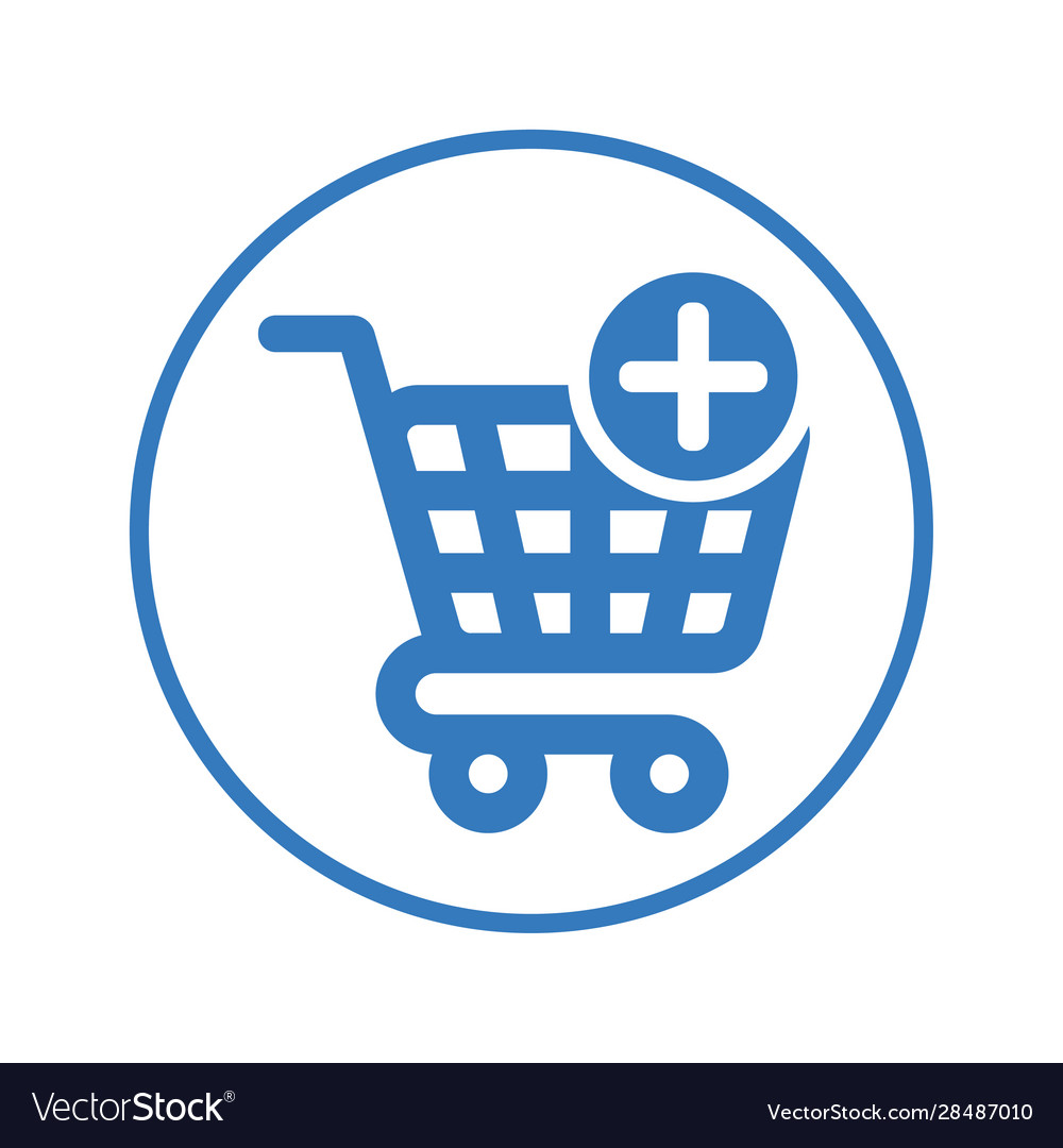 Add to cart icon adding shopping