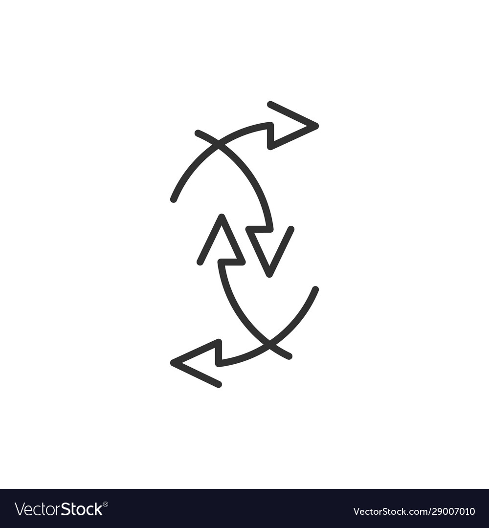 Arrows pointing in different dirrections set vector image Arrows pointing in different dirrections set