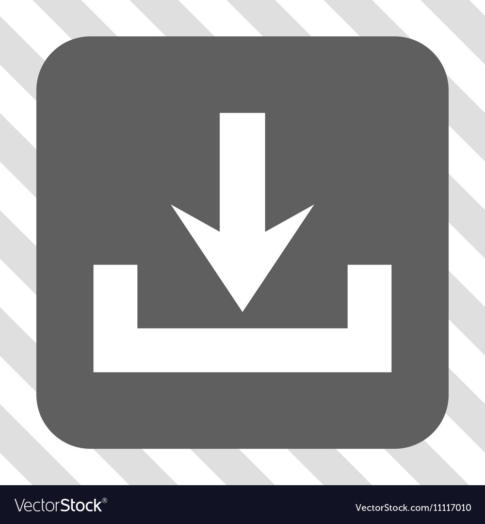 Downloads rounded square button
