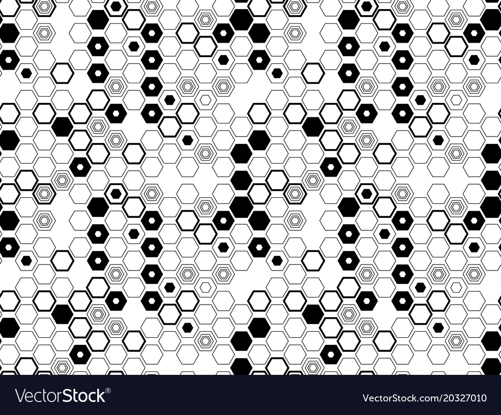 Minimalistic hexagon seamless pattern