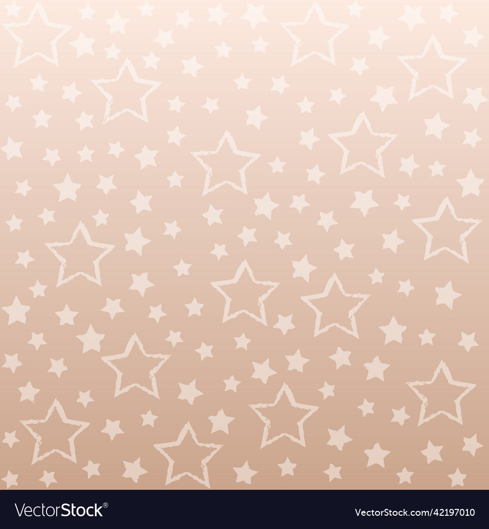 Pattern with star in gradients background