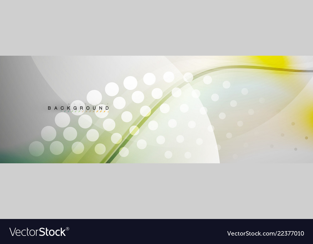 Smooth flowing wave motion concept background vector image Smooth flowing wave motion concept background