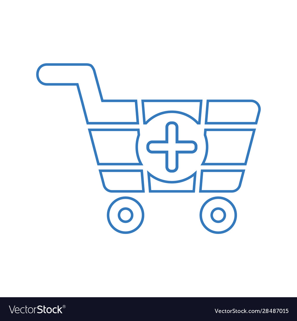 Add to cart icon adding shopping