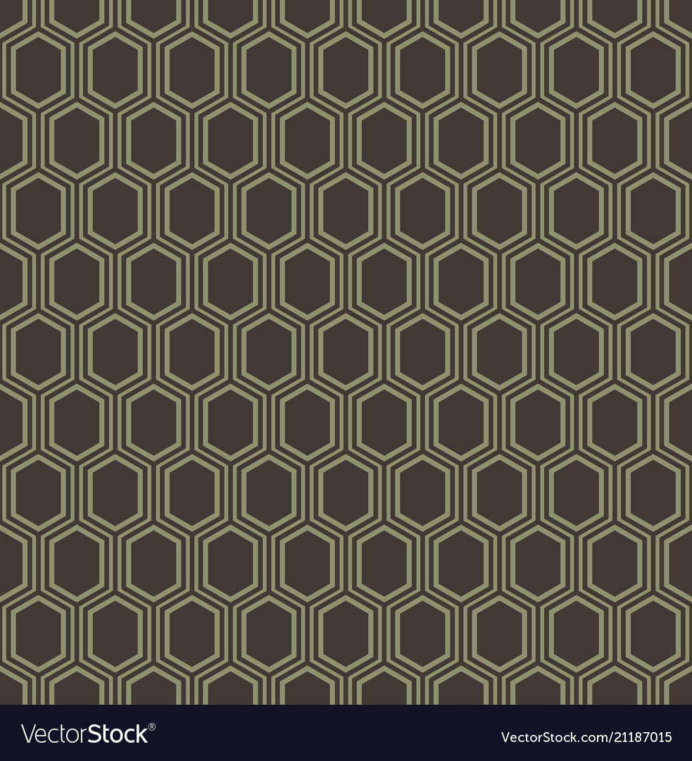Geometric Hexagon Pattern