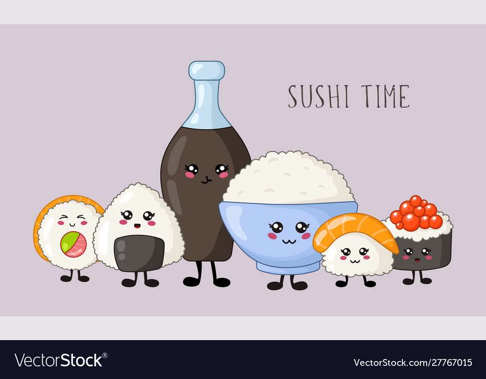 Kawaii sushi rolls