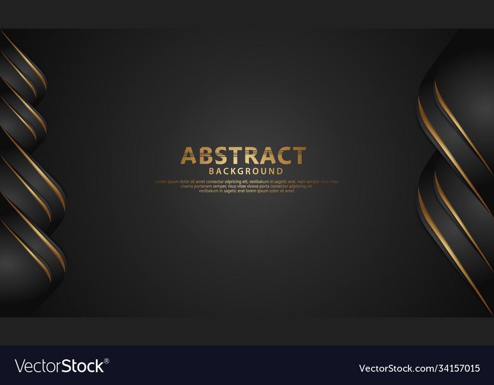 Luxurious abstract decoration with overlap layer vector image Luxurious abstract decoration with overlap layer